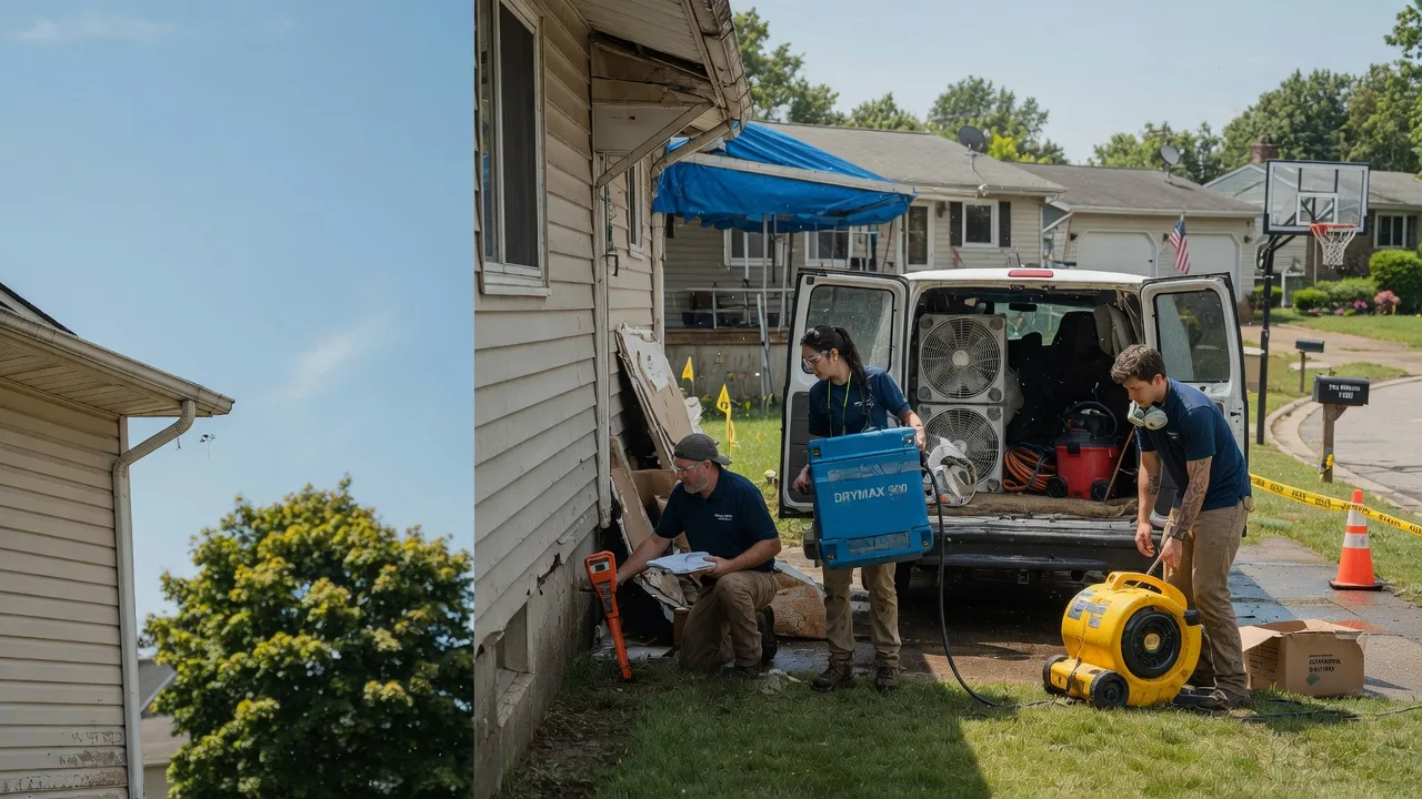 Ceiling Leak Cleanup in Montreal, WI near me